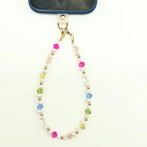 制作独特的个性化奢华DIY串珠水晶手机链珍珠手机护身符及配件