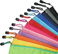 Carpeta de Archivos de PVC Plástico Directo de Fábrica, Bolsa Impermeable para Lápices, Bolsa de Archivos Multiusos para Organizador de Artículos Esenciales de Viaje
