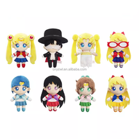 Garantía auténtica oficial marineros Luna muñeco de peluche serie colgante Pvc decoración de escritorio máscara de moda personaje caja ciega