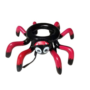 2025 personalizzabile PVC PVC giocattolo Horror eco-friendly gonfiabile ragno di Halloween per decorazioni spettrali - Product Image 3