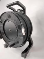 Kabel Drum CAT6 1C FlexTransmission Jarak Jauh 100m untuk Panggung/Kontroler/Konsol Suara, Kabel Ethernet Cat6 RJ45 Cat6 Shielded
