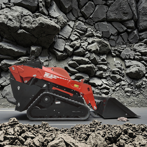 Minicargadora Compacta V1000 Directo <span class=keywords><strong>de</strong></span> Fábrica, Orugas <span class=keywords><strong>de</strong></span> Goma, Certificación CE EPA, Motor Kubota, Cucharón Frontal <span class=keywords><strong>de</strong></span> 0.19m - Product Image 5