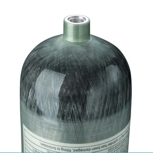 Vente chaude 6.8 <span class=keywords><strong>litres</strong></span> en fibre <span class=keywords><strong>de</strong></span> carbone Composite Type <span class=keywords><strong>3</strong></span> cylindre haute pression pour SCBA/respirateur/puissance pneumatique/<span class=keywords><strong>plongée</strong></span> sous-marine - Product Image 2