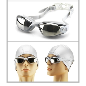 Améliorer les lunettes de sport bleues Lunettes de natation UV Accessoires pour nageurs professionnels - Product Image 5