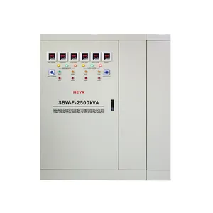 2000KVA SBW stabilisateurs de régulateurs de tension automatiques triphasés industriels 220V 380V