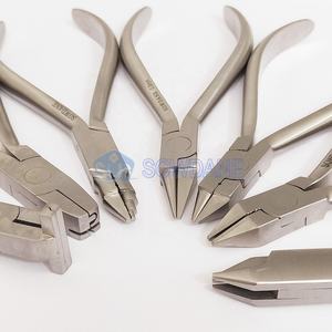 Alicates de ortodoncia para instrumentos dentales de alta calidad, pinzas para doblar alambre duro de laboratorio, alicates para doblar arco de pico de pájaro - Product Image 1