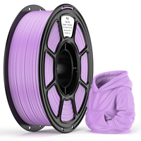 Stock local aux États-Unis : Filament PLA pour imprimante 3D, 1,75 mm, violet lilas, 1 kg, bobine en plastique