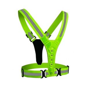 <span class=keywords><strong>Gilet</strong></span> réfléchissant à LED pour la course nocturne, vêtements réfléchissants pour le sport, le cyclisme, haute élasticité, <span class=keywords><strong>gilet</strong></span> de <span class=keywords><strong>sécurité</strong></span> réfléchissant pour l'extérieur - Product Image 1