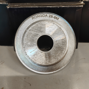 Rueda de Correa Síncrona para Máquina de Corte HGL, Engranaje de Doble Accionamiento, 28 Dientes, 21 Orificios, 0.3 kg - Product Image 1