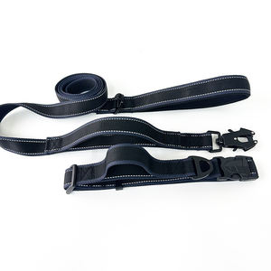 Goedkope prijzen, hete aanbieding: verstelbare hondenriem en halsband, luxe hondenhalsband en riemset - Product Image 1