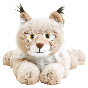 Heatable Lavender Boneka Hewan Boneka Bob Kucing Pendinginan Bantuan Penghangat Menenangkan Mainan Mewah Menggemaskan - Product Image 1