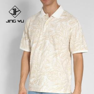 Polo imprimé de haute qualité, durable, en tricot recyclé, personnalisé, pour le golf, design jeune, produits en vente chaude - Product Image 2