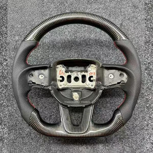 Volante caliente Compatible con Dodge Charger Challenger SRT Hellcat Ram Scat Pack <span class=keywords><strong>RT</strong></span> Durango 2006 2014 2013 2012 <span class=keywords><strong>2007</strong></span> - Product Image 2