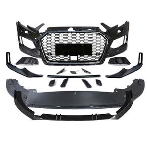 Kit Carrozzeria Stile RS3 per Audi <span class=keywords><strong>A3</strong></span> S3 8V.5 2017-2019 Sportback Hatchback <span class=keywords><strong>Sedan</strong></span>, Paraurti Anteriore con Griglia a Rete - Product Image 3