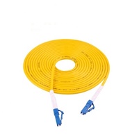 SC/UPC Cabo Yellow LSZH SM MM single core fibra optica patch cord optic fiber sc
