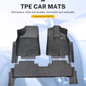 Coussin de pied TPE tout temps de vente chaude pour <span class=keywords><strong>KIA</strong></span> <span class=keywords><strong>NIRO</strong></span> EV 2019-2022 tapis de sol de voiture de gouvernail RHD personnalisable Durable de haute qualité - Product Image 5
