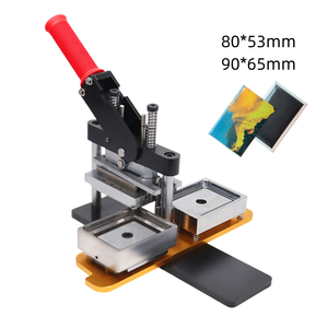 Bộ dụng cụ làm nam châm tủ lạnh hình chữ nhật chất lượng cao, tự làm, góc vuông 80*53 mm, 90*65 mm, kèm dao cắt và 1000 nguyên liệu - Product Image 2