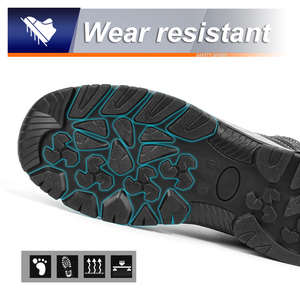 JIANKUN-Chaussures de travail en microfibre antidérapantes et résistantes à l'usure pour hommes - Product Image 5