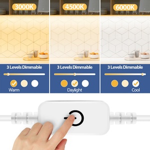 แถบไฟ LED ซิลิโคนนีออนแบบยืดหยุ่นสีเดียว ปรับความสว่างได้ สำหรับไลฟ์สด แสงสว่างรอบข้าง และกระจกแต่งหน้า - Product Image 2