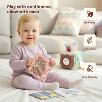 Boîte à mouchoirs pour bébé, jouets sensoriels pour nourrissons, jeux Montessori pour enfants, jouets éducatifs préscolaires pour l'apprentissage précoce des enfants et des tout-petits