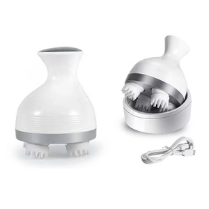 Masajeador Eléctrico Portátil a Prueba de Agua para Aliviar el Dolor de Cabeza, Masajeador de Silicona para Cabeza y Cuero Cabelludo - Product Image 3