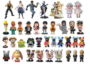 Figurine de collection de haute qualité, style <span class=keywords><strong>cyberpunk</strong></span>, personnage garçon, figurine de combat, statue en PVC, modèle de jouet - Product Image 6