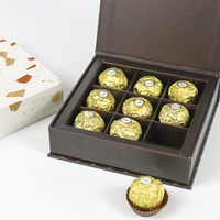 Coffret cadeau de mariage en forme de livre faveur au chocolat saint valentin verpackung eid mubarak coffret cadeau pour macaron boîte d'emballage au chocolat