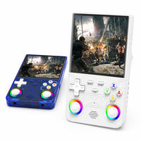 Console de jeu portable rétro R36 Ultra, écran 4 pouces 720x720, double joystick, WiFi, Linux, 3000 mAh, 20000 jeux, cadeau de Noël
