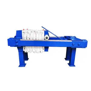 Hot-selling filter press equipment for sewage treatment hydraulic sludge dehydrator