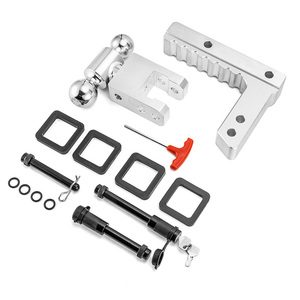 Attaches de remorquage en aluminium avec deux goupilles <span class=keywords><strong>antivol</strong></span> - Product Image 2