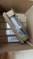 Engrapadora de Brazo Largo de Alta Resistencia para 20-200 Hojas, Modelo No. 100/No. 200, Grapas de Alambre Metálico para Uso Escolar, Doméstico y de Oficina