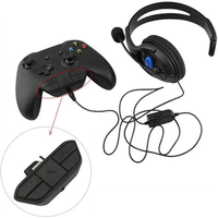 Adaptador de Auriculares Estéreo para Xbox One, Conector de Audio de 3.5mm para Control Inalámbrico de Xbox One, Ajustador de Audio, Conversor de Auriculares