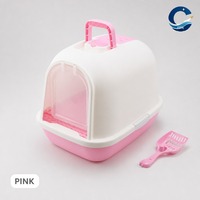 Bac à litière pour chat de type tiroir, anti-odeur, grande capacité, anti-éclaboussures, pour chats d'intérieur