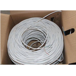 Cable Ethernet Cat5e 1000FT Pull-Box 24AWG HDPE aislado Cable de Internet de cobre desnudo sólido <span class=keywords><strong>350</strong></span> MHz de alta velocidad 1-5Gbps UTP a granel - Product Image 6