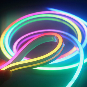 USB Powered RGB LED Neon Strip 12V Type-C Silicone Rope <b>Light</b> for Laptop PC Case <b>Gaming</b> Desk Decor - Product Image 1