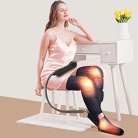 Nouveautés 2026 Tendance : Masseur de Jambes à Compression d'Air avec Télécommande Sans Fil, 3 Vitesses, 5 Modes d'Intensité, Température Constante