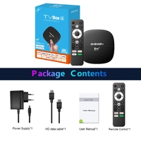HAOYU TV98 ATV TVbox  Boîtier ATV le moins cher, chipset Android H313 & BT4.0, affichage 8K & Wifi 2.4/5g, 8+128gb, boîte OTT domestique