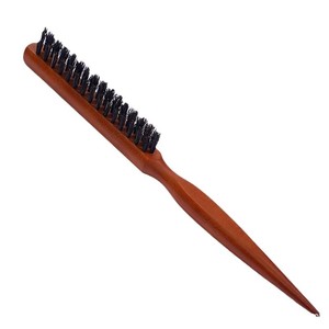 หวีขนหมูป่าสามแถว ขนาดใหญ่ ใช้งานง่าย ไม่ระคายเคืองผิวหนัง สำหรับจัดแต่งทรงผม เพิ่มวอลลุ่ม ใช้ในบ้าน - Product Image 2