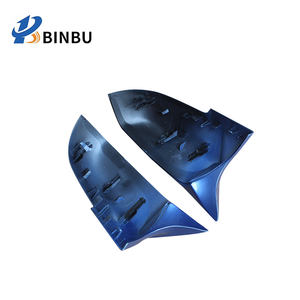 BMW için 1.2.3.4 serisi X1 dikiz aynası kapak F30 F20 F32 F33 F36 siyah/mavi/beyaz m3 stil/bir stil dikiz aynası kabuk - Product Image 6