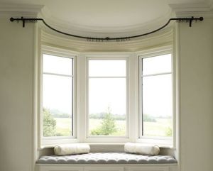 Steel <b>Framed</b> Fixed Window | Architectural Glass Curved Design - Product Image 2