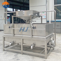 Équipement de tofu de lait de soja de réservoir de trempage de soja contrôlé par PLC haut 380V 4.5kW dimensions personnalisables de garantie de 1 an