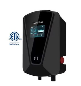 Stations de recharge murales certifiées ETL 12 kW 48 A SAE J1772 pour véhicules électriques, utilisation domestique, fabricant pour BMW FU-AM3-50-01 Ev Cha - Product Image 2