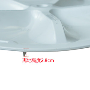 เครื่องซักผ้าโรตารี่ดรัมอิมพีลเลอร์เส้นผ่านศูนย์กลาง 35.5 ซม. สำหรับซันโย ดิโด้รุ่น DB7557ES DB7239S 8057ES 80577ES - Product Image 3