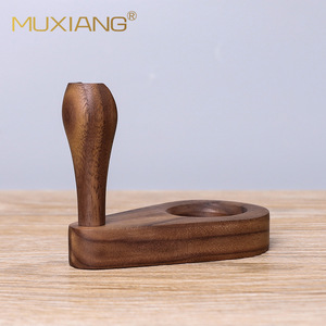 Solid Wood <b>Pipe</b> <b>Stand</b> Single Holder Bent Type Tobacco <b>Pipe</b> Display Rack - Product Image 3