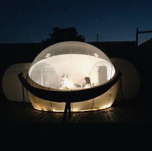 Carpa Burbuja Inflable Transparente en Venta, PVC Resistente, 360 °   Tienda de Campaña Domo Panorámica para Glamping - Product Image 5