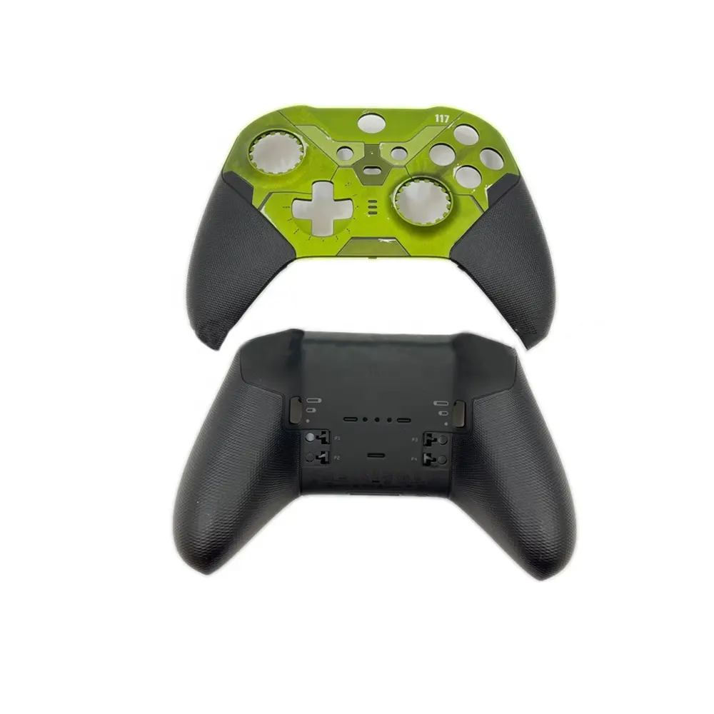 Penutup cangkang plastik untuk Xbox One Elite 2 game controller faceplate shell cover reparasi Penggantian