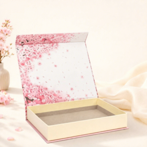 Boîte d'expédition en carton ondulé robuste et durable avec revêtement UV, gaufrage, laminage mat, recyclable, pour l'emballage de chaussures, vêtements et cosmétiques - Product Image 1