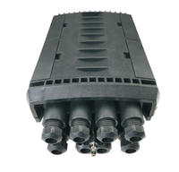 Boîtier optique étanche IP68 de haute qualité, boîtier de distribution de fibres optiques 288 cœurs