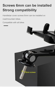 GUB G-95 Rotatif <span class=keywords><strong>VTT</strong></span> Tête de direction Tube Stem Mount Mobile Phone Holder MTB Road Fork Cellphone Clip Stand - Product Image 4