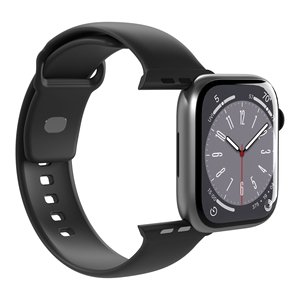Correa Deportiva ICON para Apple Watch en Negro con Diseño de Dibujos Animados Rojos, para tamaños de 38mm, 42mm, 44mm y 49mm, PUICNAW44BLK - Product Image 2